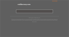 Desktop Screenshot of cutlikecrazy.com